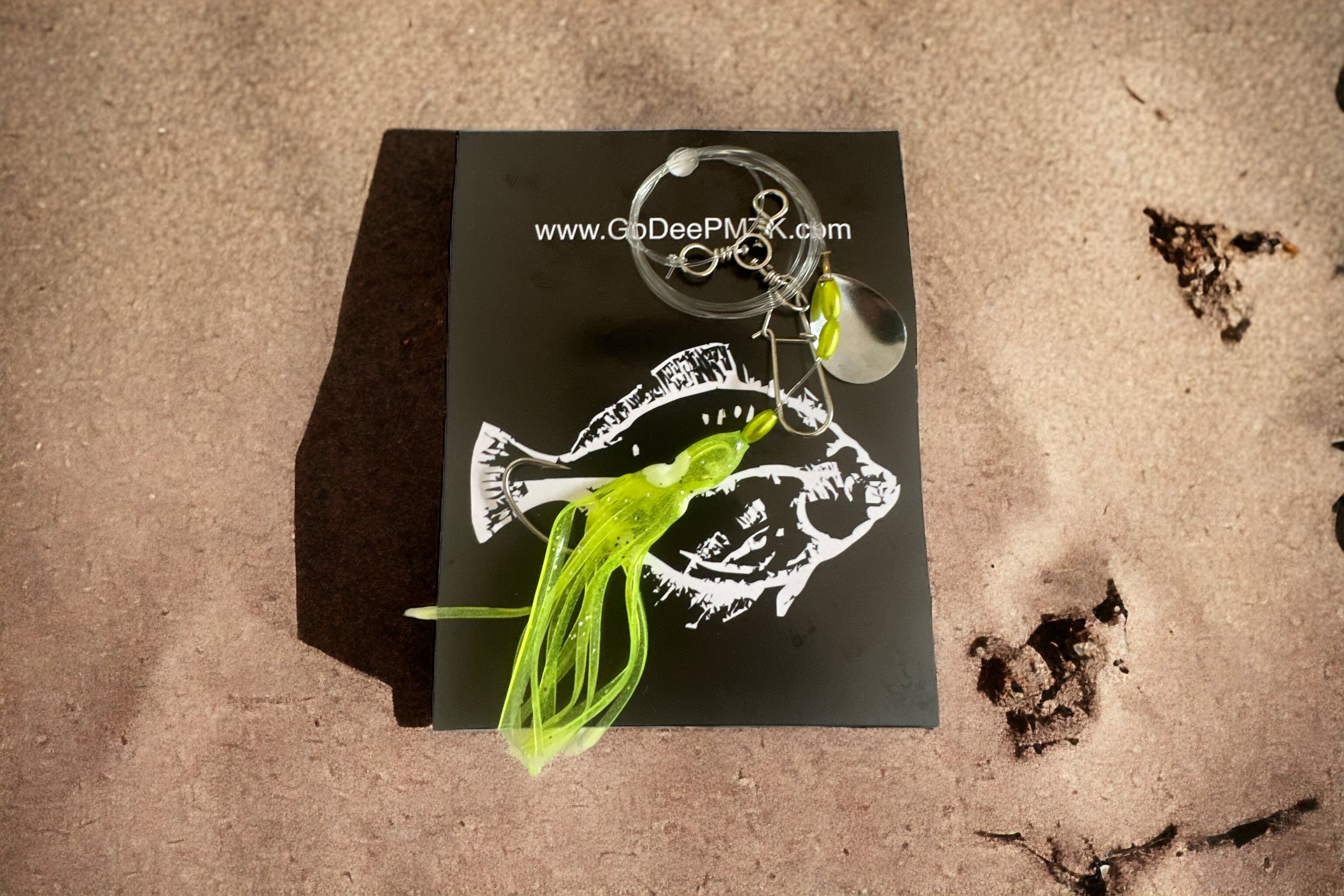 Pre-Tied Fluke Rig Single Hook With Attached Teaser – Go Deep